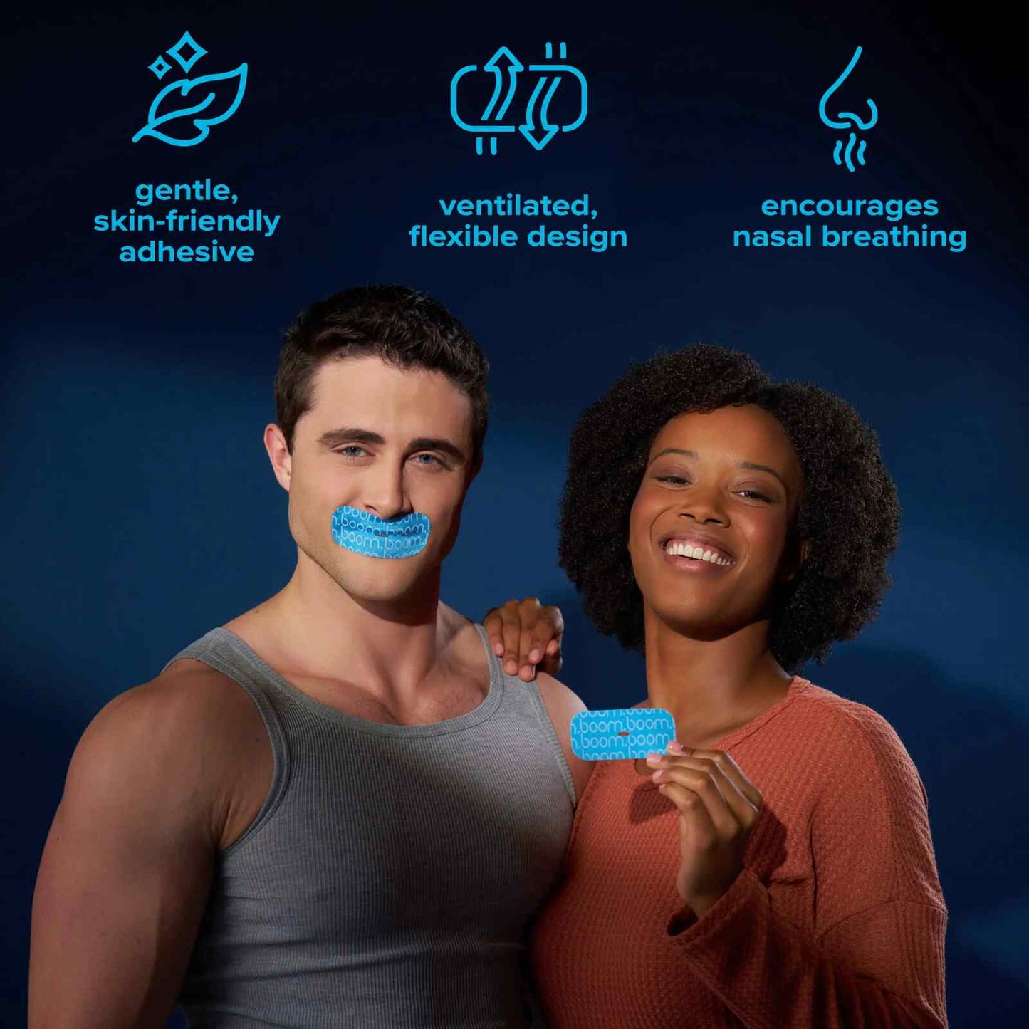 Nasal Breathing Mouth Tape for Snore-Free, Deep Sleep