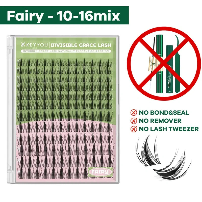 Fairy Lash Clusters Invisible Band DIY Lashes