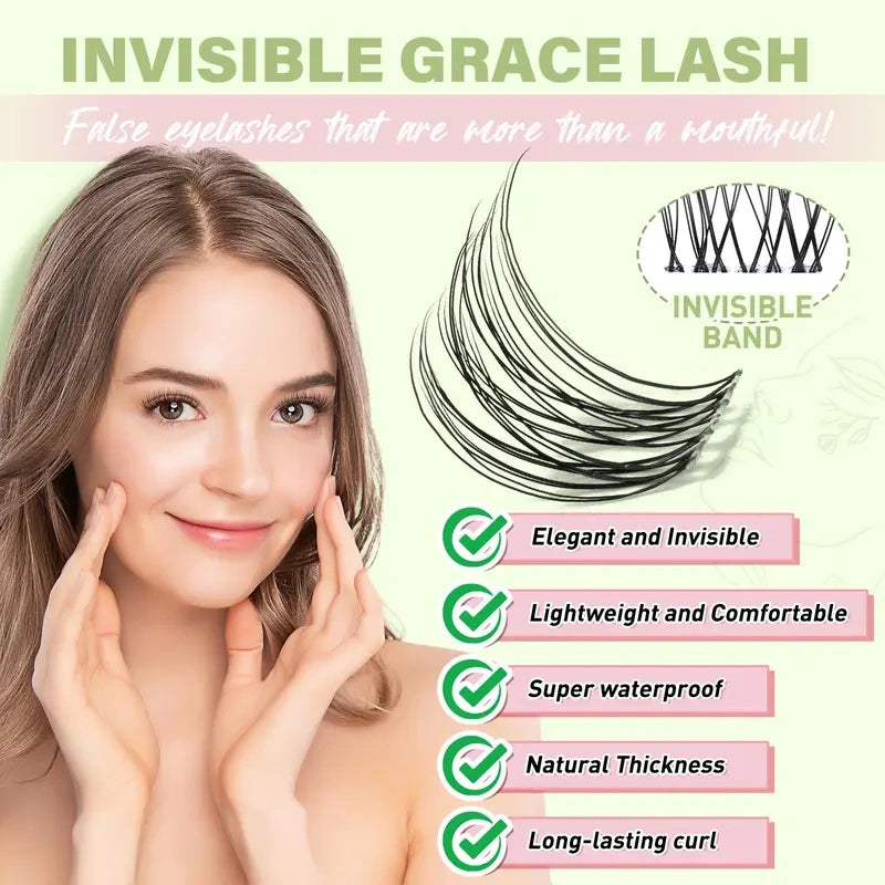 Fairy Lash Clusters Invisible Band DIY Lashes