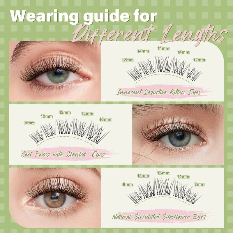 Fairy Lash Clusters Invisible Band DIY Lashes