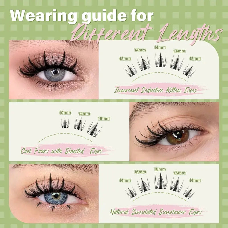 Fairy Lash Clusters Invisible Band DIY Lashes