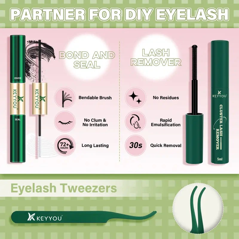 Fairy Lash Clusters Invisible Band DIY Lashes