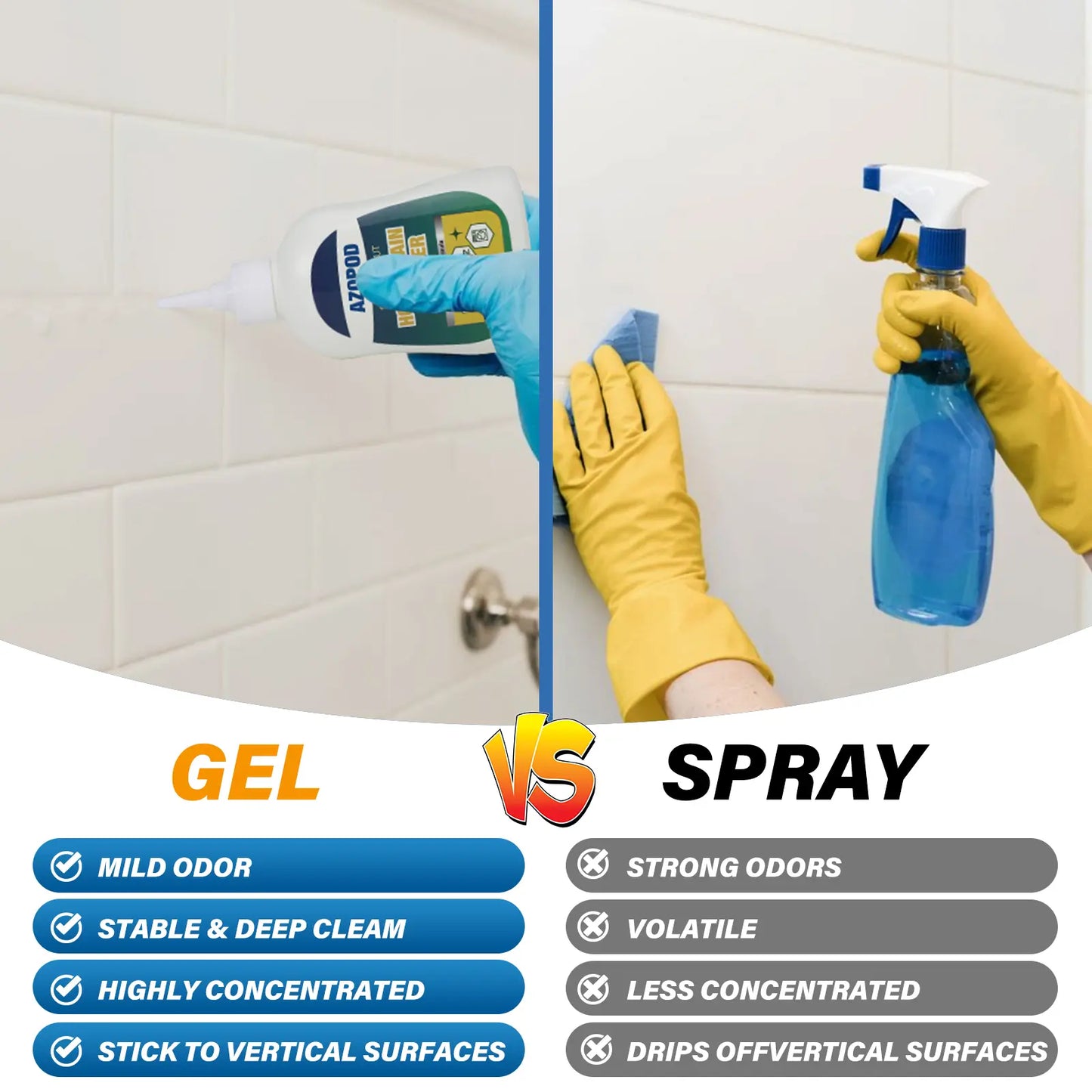Miracle Mold & Mildew Remover Gel