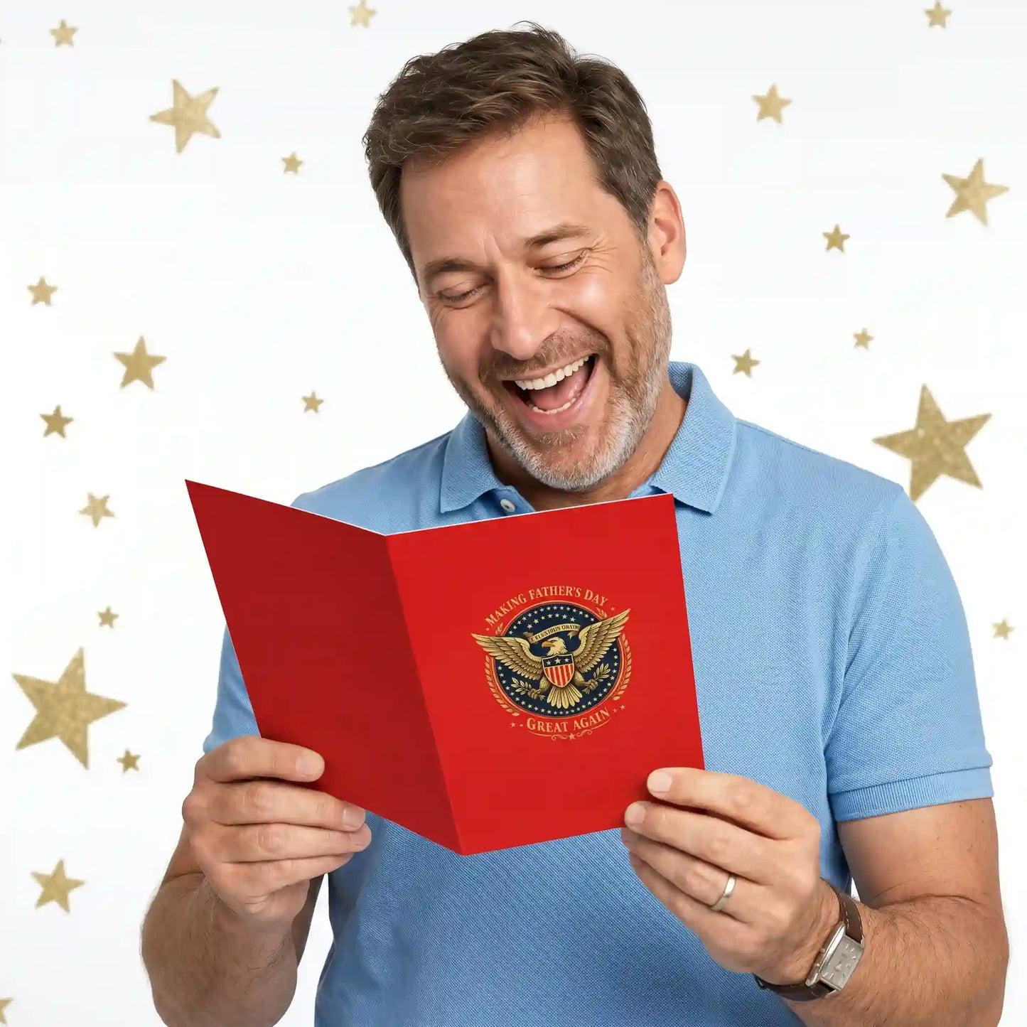 The Ultimate Patriotic Presidential Greeting Card with Real Voice