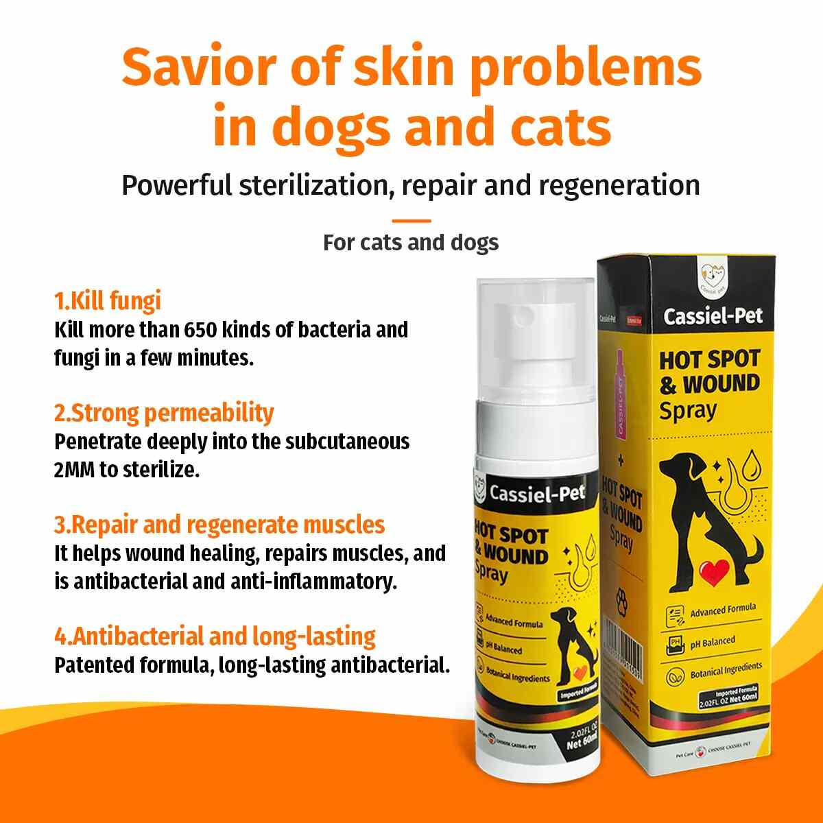 Instant Relief Hot Spot & Wound Care Spray