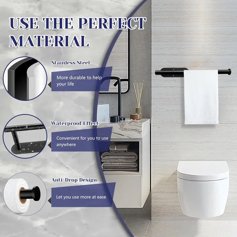 Stainless Steel Wall-Mounted Paper Towel Holder