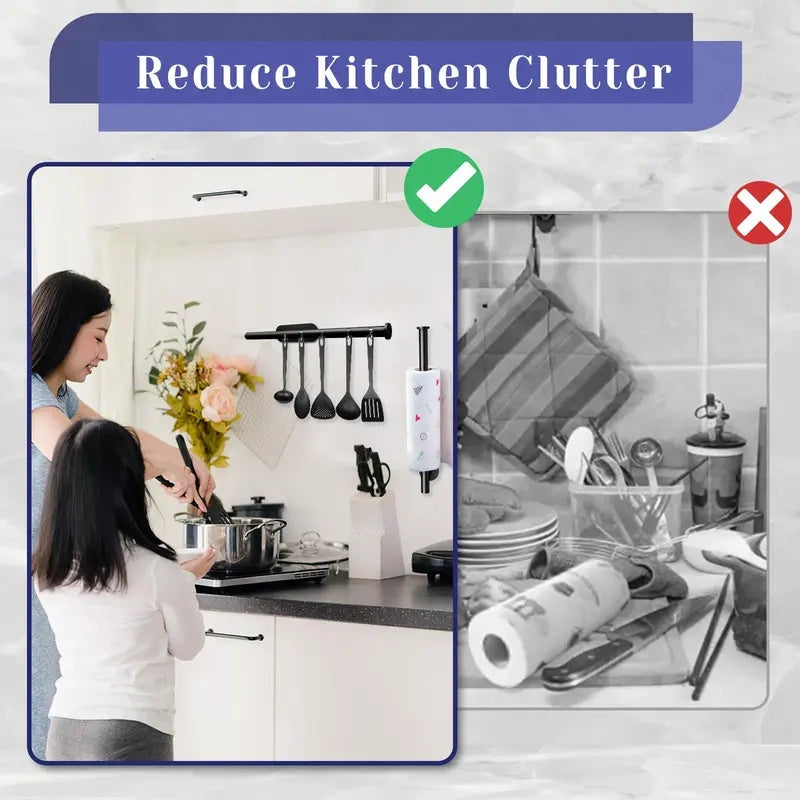 Stainless Steel Wall-Mounted Paper Towel Holder