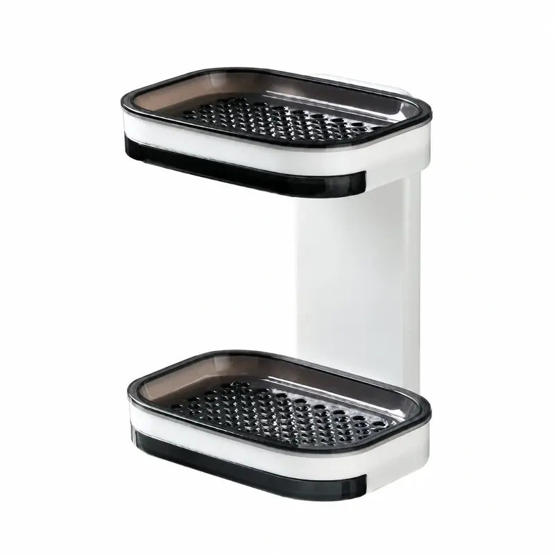 Double-Layer Wall-Mounted Soap Holders, Buy One Get One Set