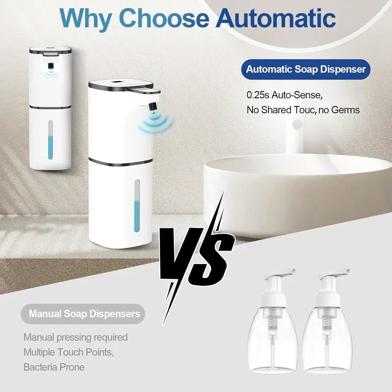 Touchless Soap Dispenser with Adjustable Dispensing Levels