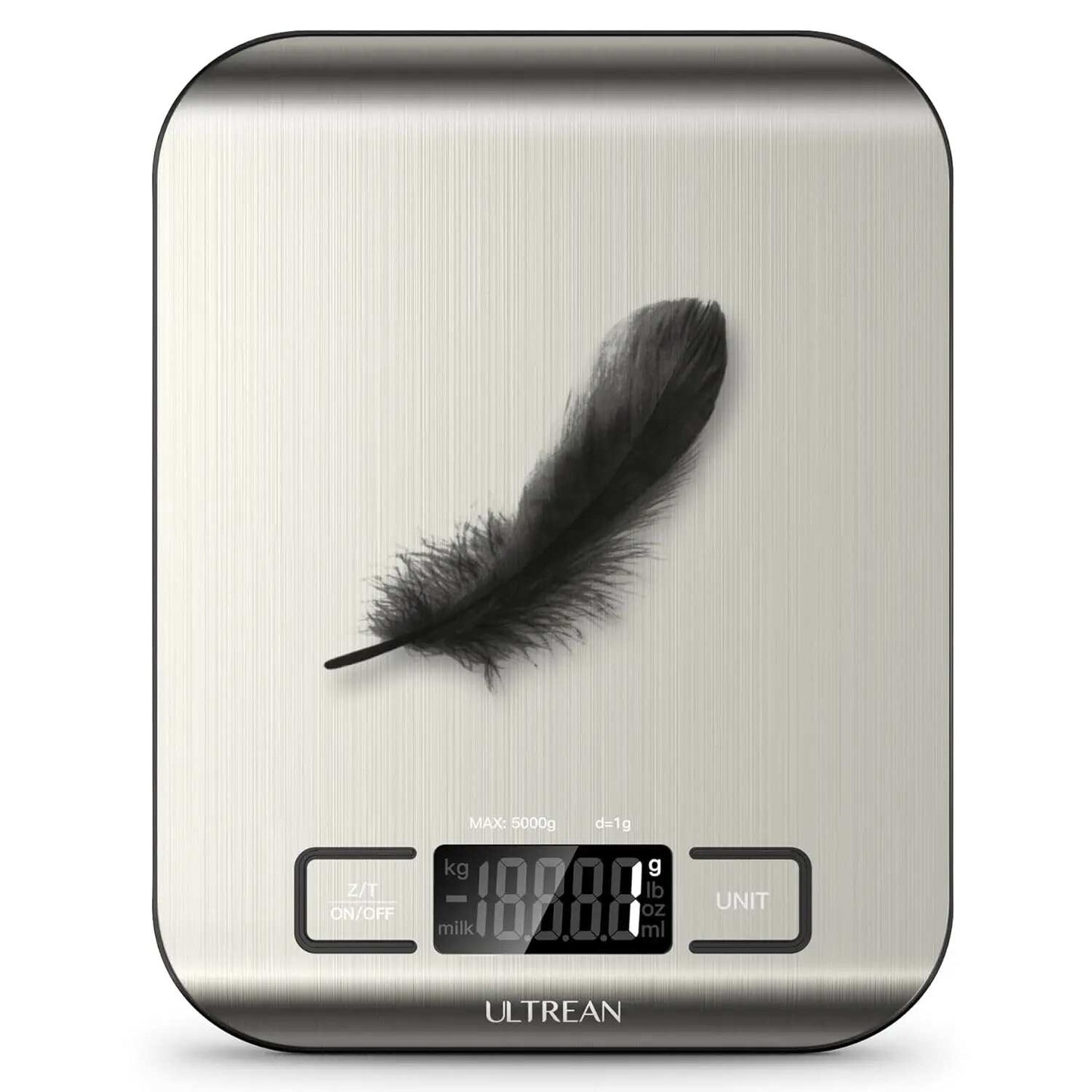 High-Precision Digital Kitchen Scale — Stainless Steel Food & Weight Grams Scale