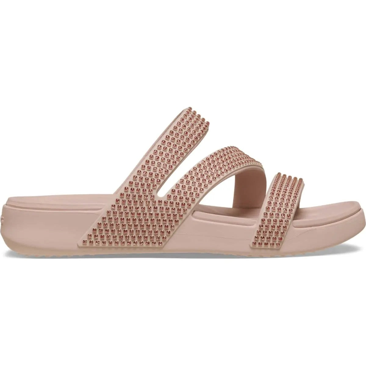 Sparkling Cloud-Cushion Strappy Sandals