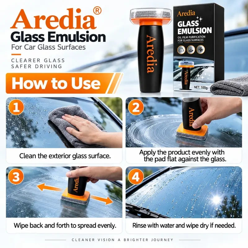 Windshield Oil Film Eraser Wand Pro Kit