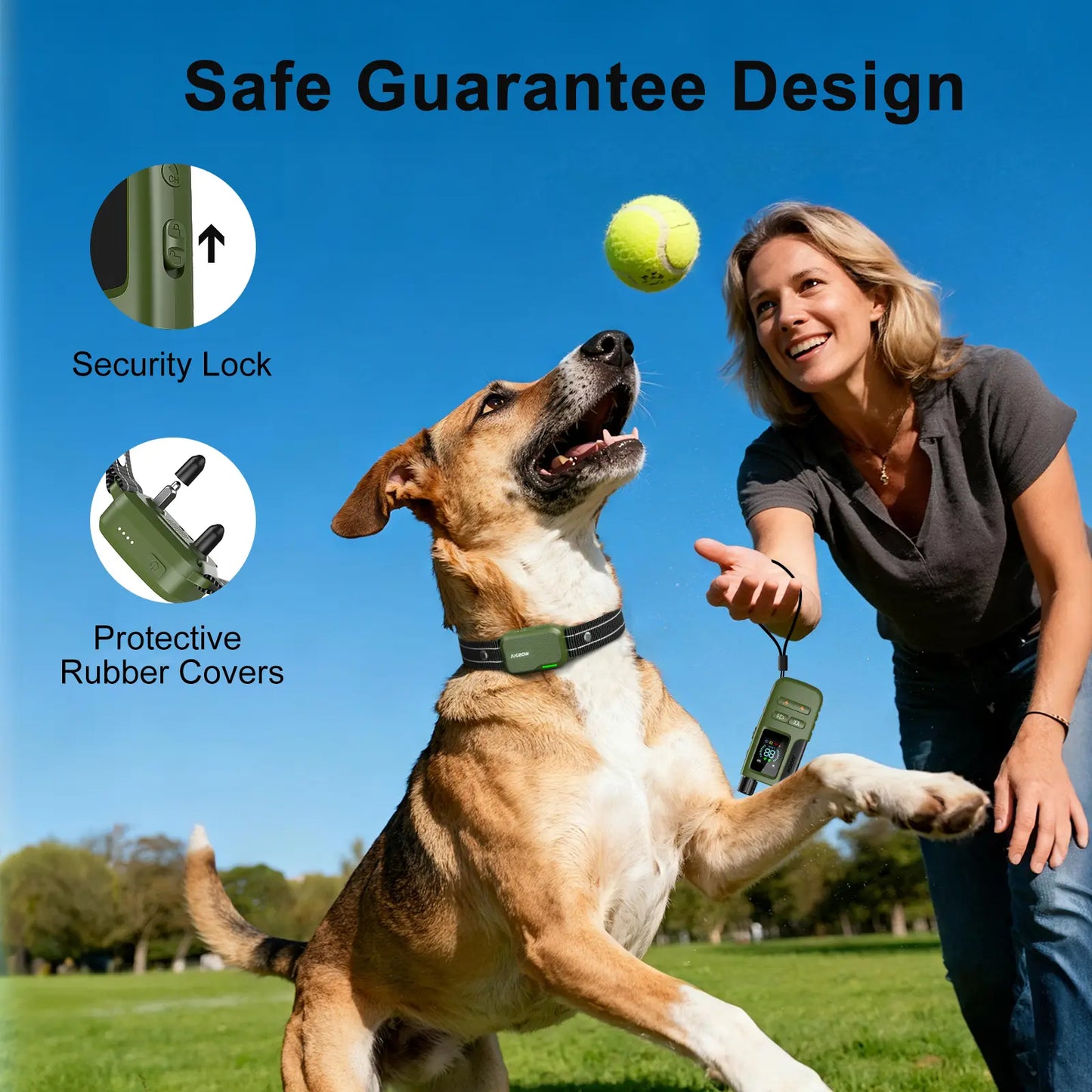 Dog Training Collar 4500FT Dog Training Behavior Aid,