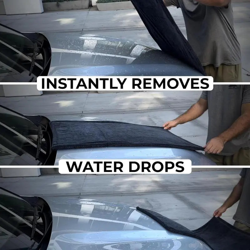 DryMax 1300GSM Microfiber Car Drying Towel – 24×36" Twisted-Loop Detailing Towel