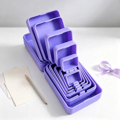 Purple nesting gift box
