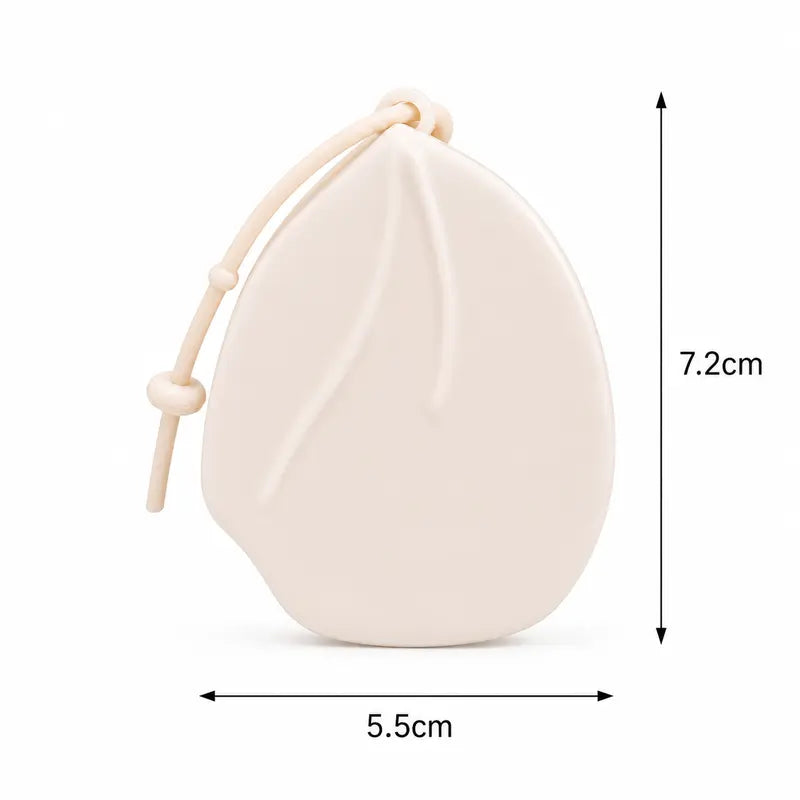 Peach-Shaped Two-Layer Travel Soap Case — detail view 3