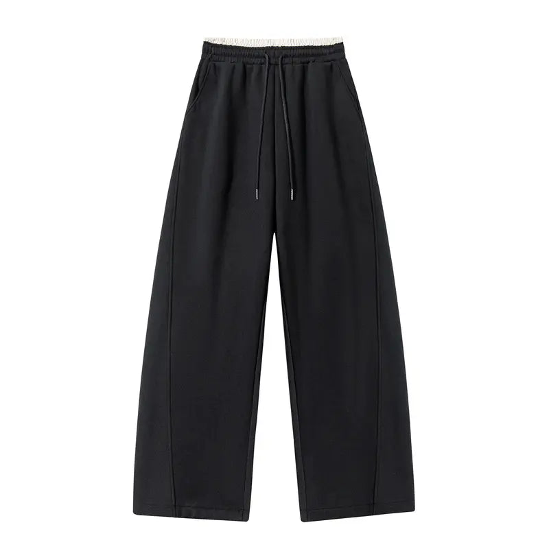 Drawstring Wide-Leg Sweatpants — 2-Pack - original gallery 8