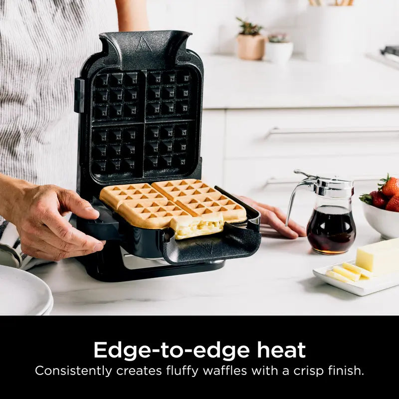 Ninja Belgian Waffle Maker PRO — Vertical NeverStick Design - original gallery 3