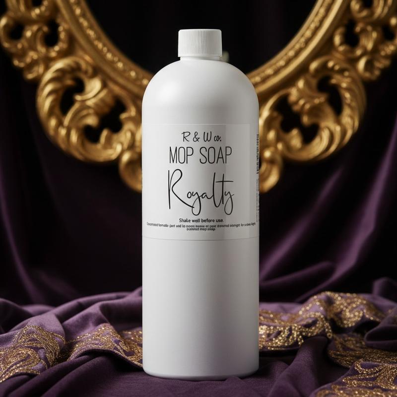 Royalty mop soap bottle