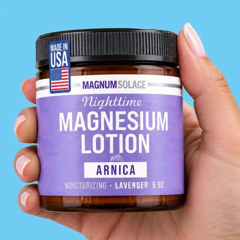 Lavender Magnesium Body Lotion with Arnica — 5 oz - original gallery 1
