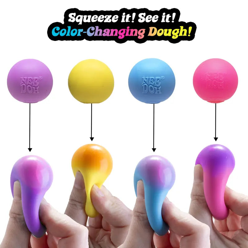Color-Changing Mini Squishy Balls — 4 Pack - original gallery 2