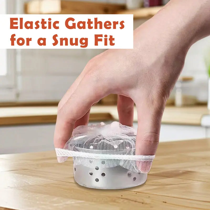 Disposable Fine Mesh Sink Strainer Bags, 300-Count Set — detail view 3