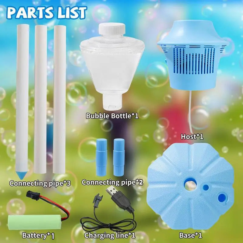 SEESE Automatic Bubble Maker with Adjustable Stand — source product view 8
