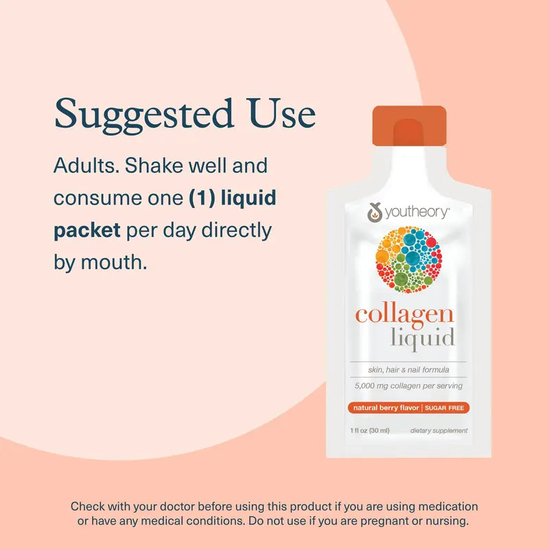 Berry Liquid Collagen — 12 Single-Serving Packets - original gallery 6
