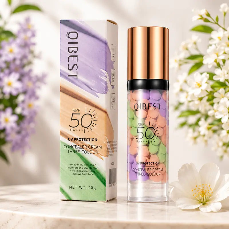 Qibest Three-in-One Color Correcting Primer — original source product view 6