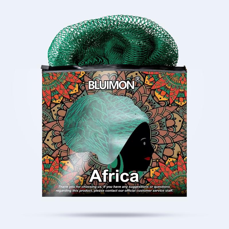 African-Style Nylon Bath Net Sponge — detail view 1