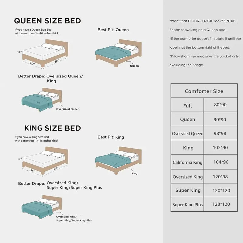 Pocket-Detail Microfiber Comforter Bedding Set - original gallery 4