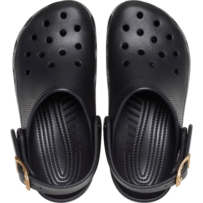 Classic Metallic-Buckle Clogs — Black - original gallery 3