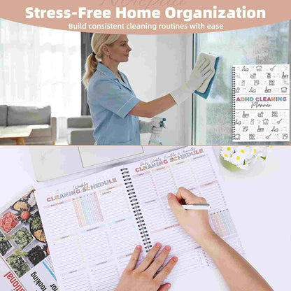Master Home Cleanliness Without Overwhelm: The Ultimate ADHD Cleaning Planner