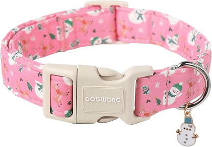HarvestPaws Fall Dog Collar – Pumpkin & Sunflower Adjustable Design