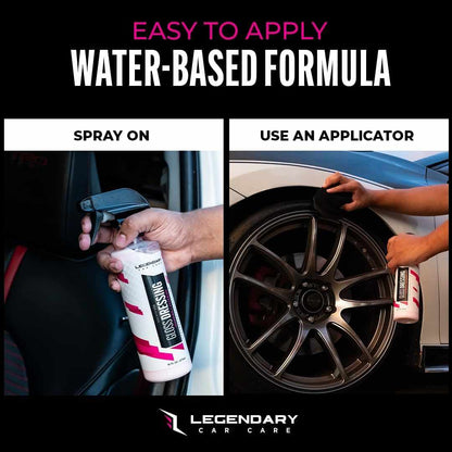 Ultra-Gloss Plastic, Trim & Tire Restorer Spray with Applicator