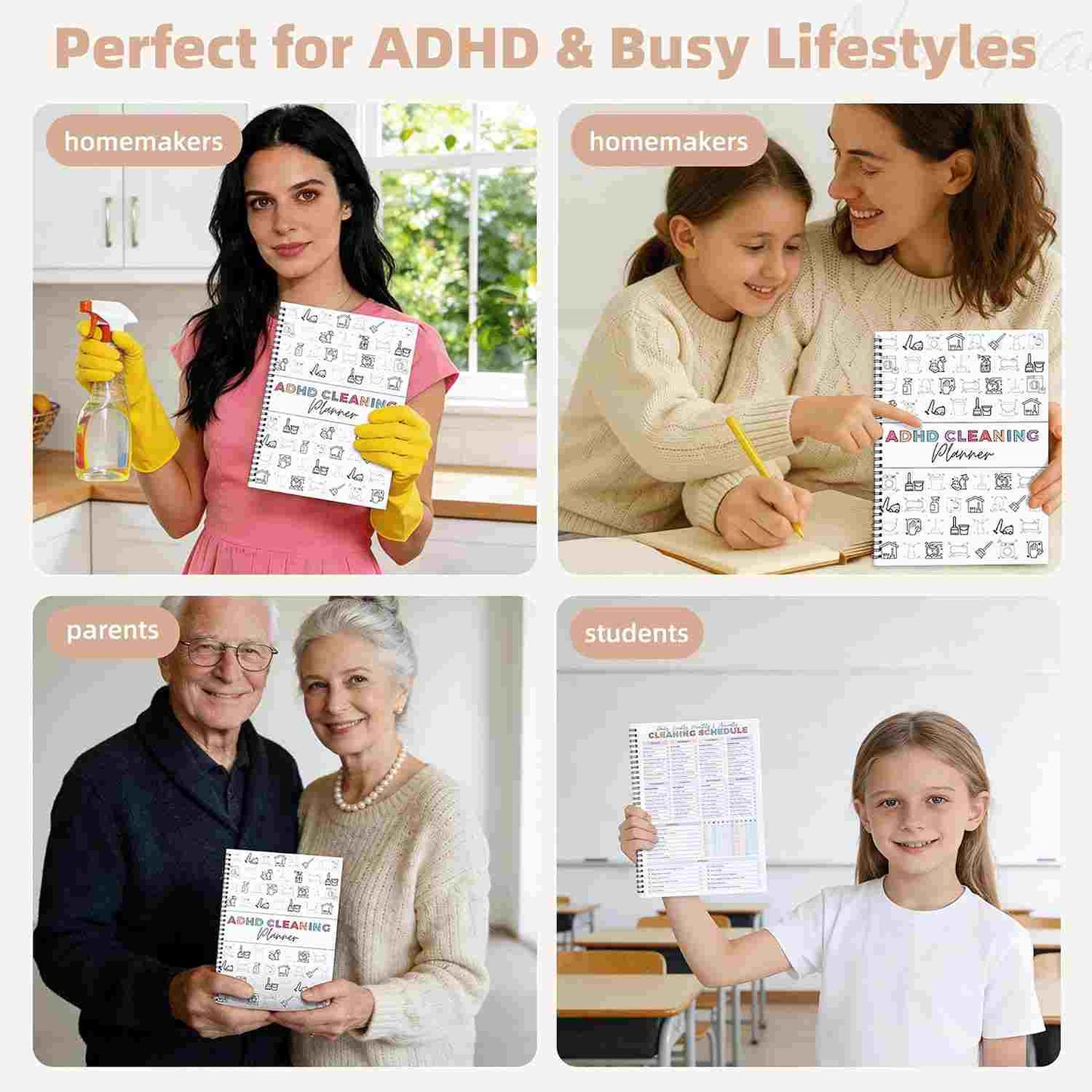 Master Home Cleanliness Without Overwhelm: The Ultimate ADHD Cleaning Planner