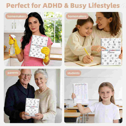 Master Home Cleanliness Without Overwhelm: The Ultimate ADHD Cleaning Planner