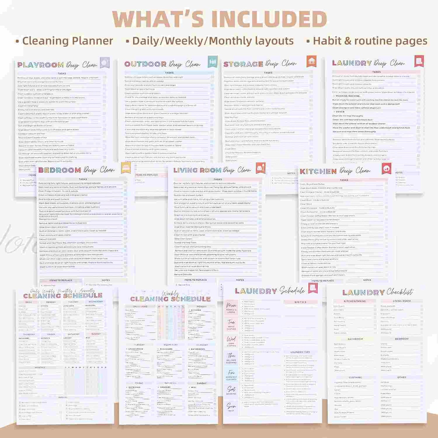 Master Home Cleanliness Without Overwhelm: The Ultimate ADHD Cleaning Planner