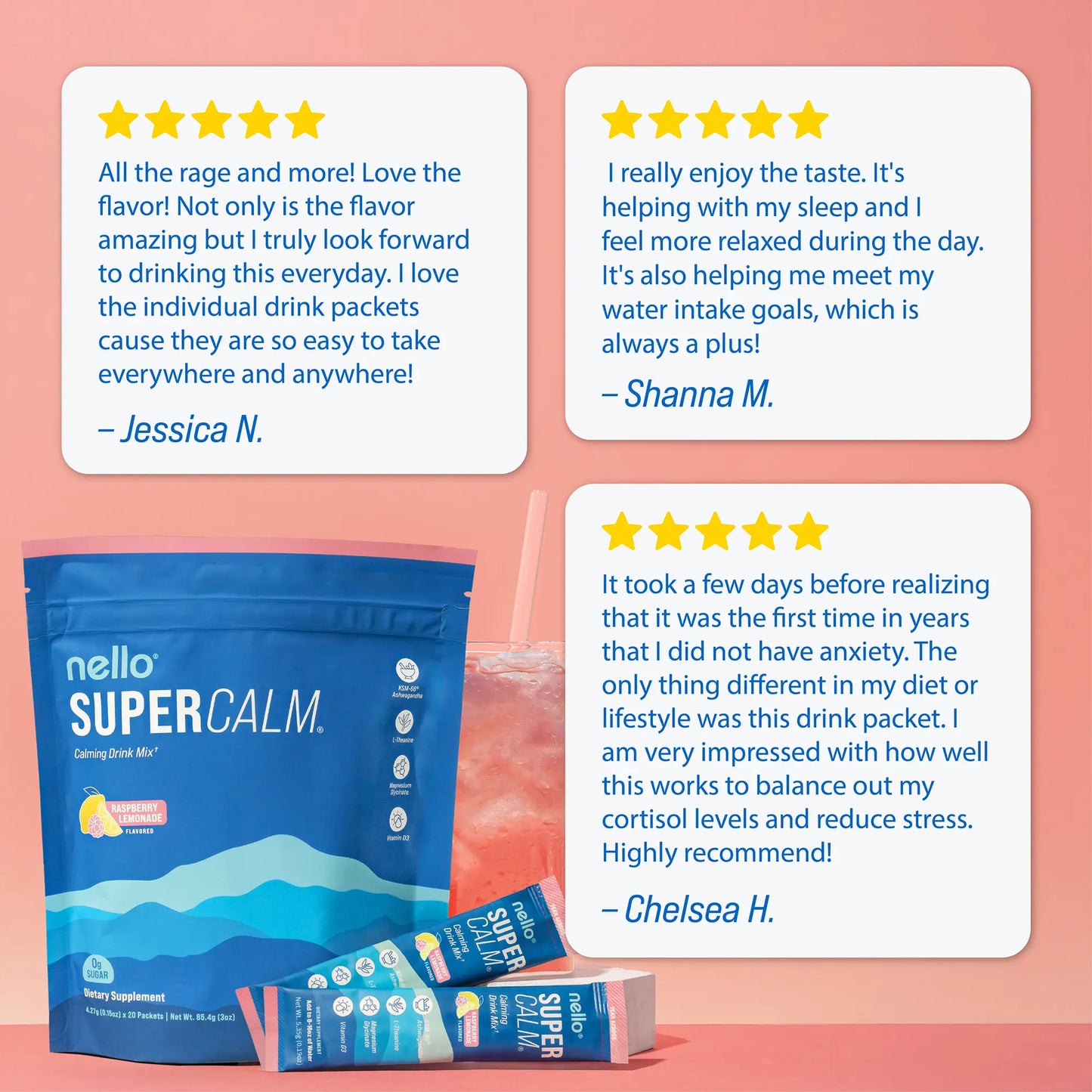 Lower Cortisol & Melt Away Stress Adaptogen Powder Drink Mix