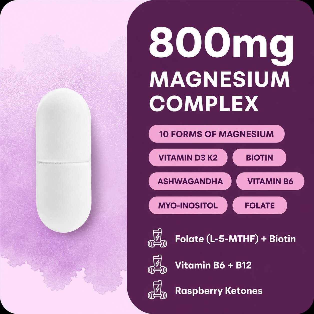 Deep Sleep & Muscle Relief Magnesium Complex