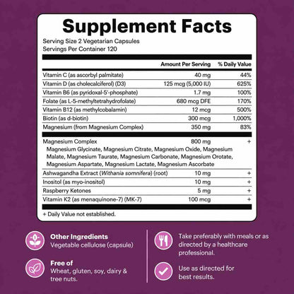 Deep Sleep & Muscle Relief Magnesium Complex