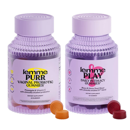 Vaginal Probiotic & Female Libido Gummies Bundle