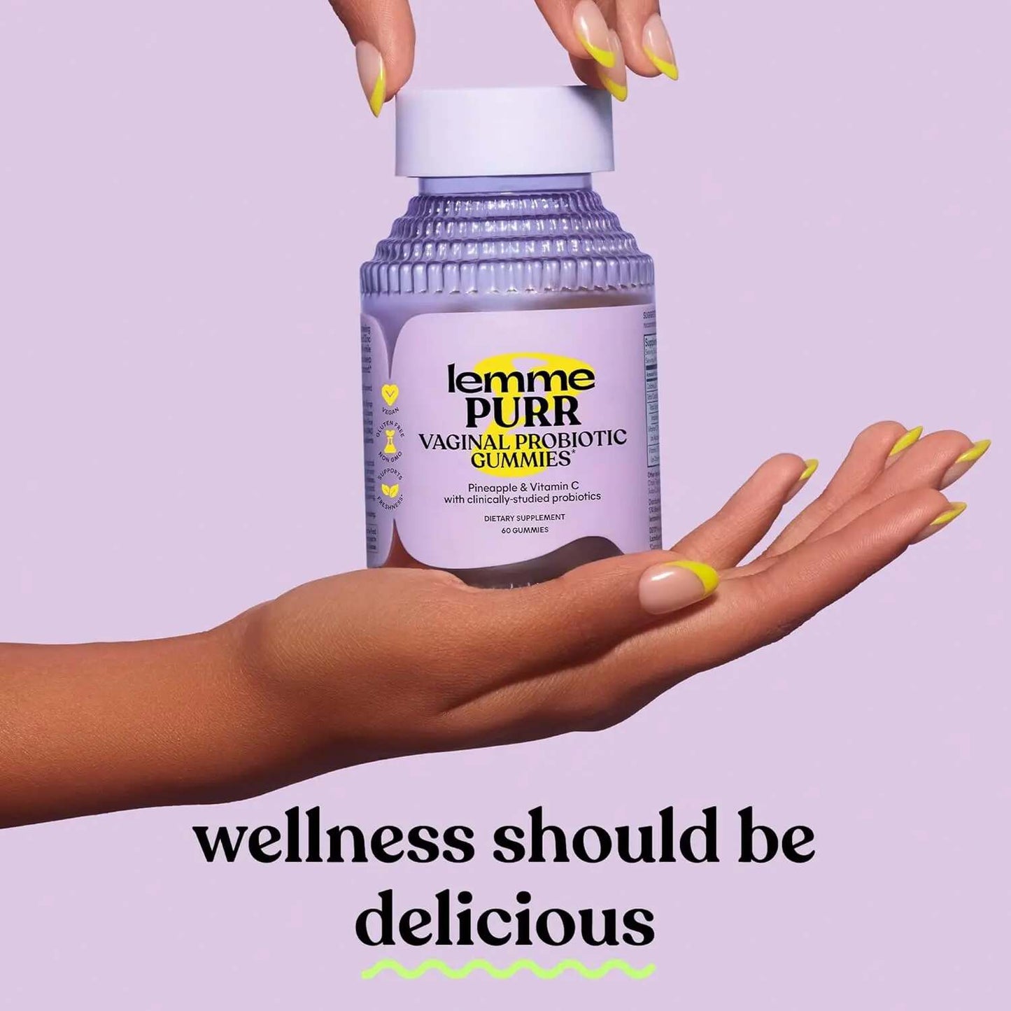 Balance pH, Eliminate Odor & Restore Flora Vaginal Probiotic Gummies