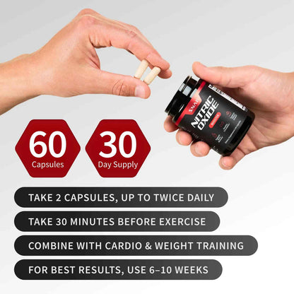 Premium Nitric Oxide: Max Pump, Flow & Endurance
