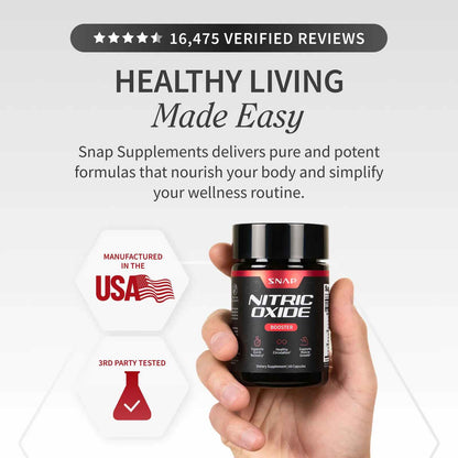 Premium Nitric Oxide: Max Pump, Flow & Endurance