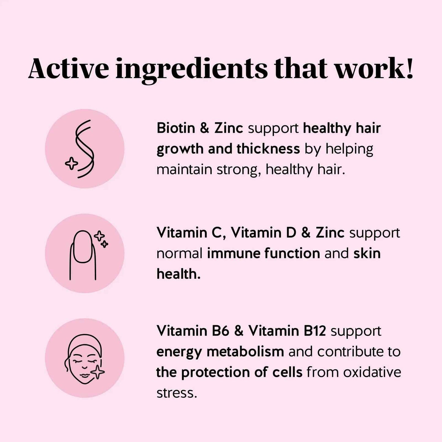 Supercharge Your Hair Growth with High-Potency Biotin & Collagen Gummies