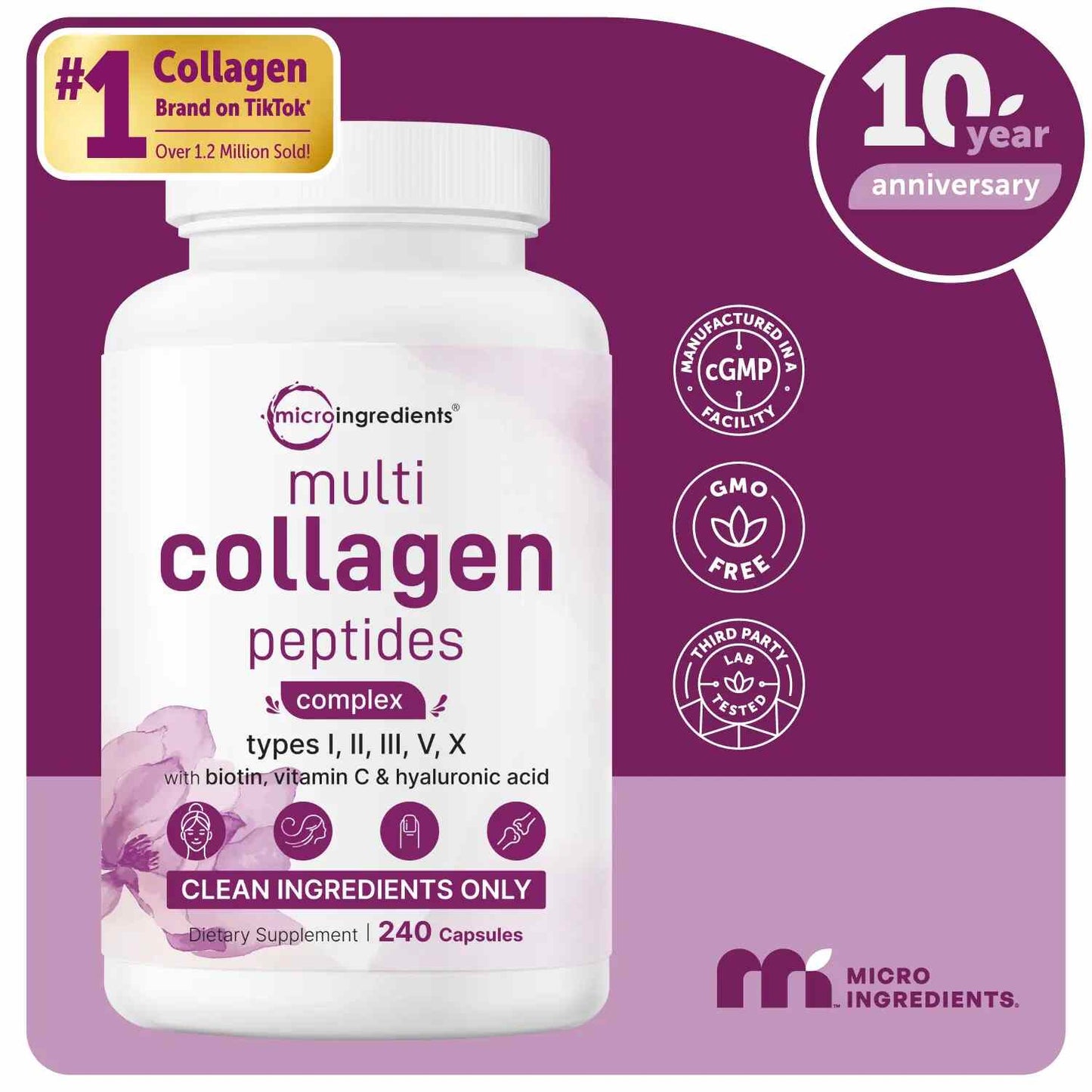 Multi Collagen Peptides Capsules