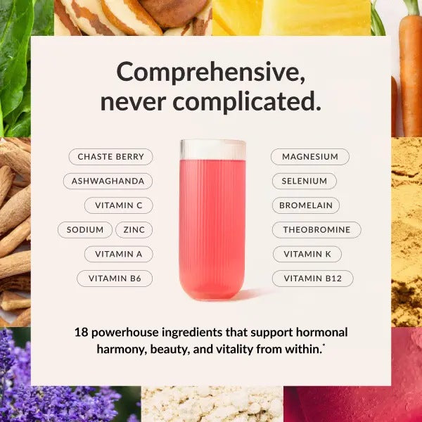 Balance Your Hormones, Radiate Naturally: All-in-One Daily Superpowder