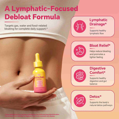 Lymphatic Debloat & Detox Cutting Drops