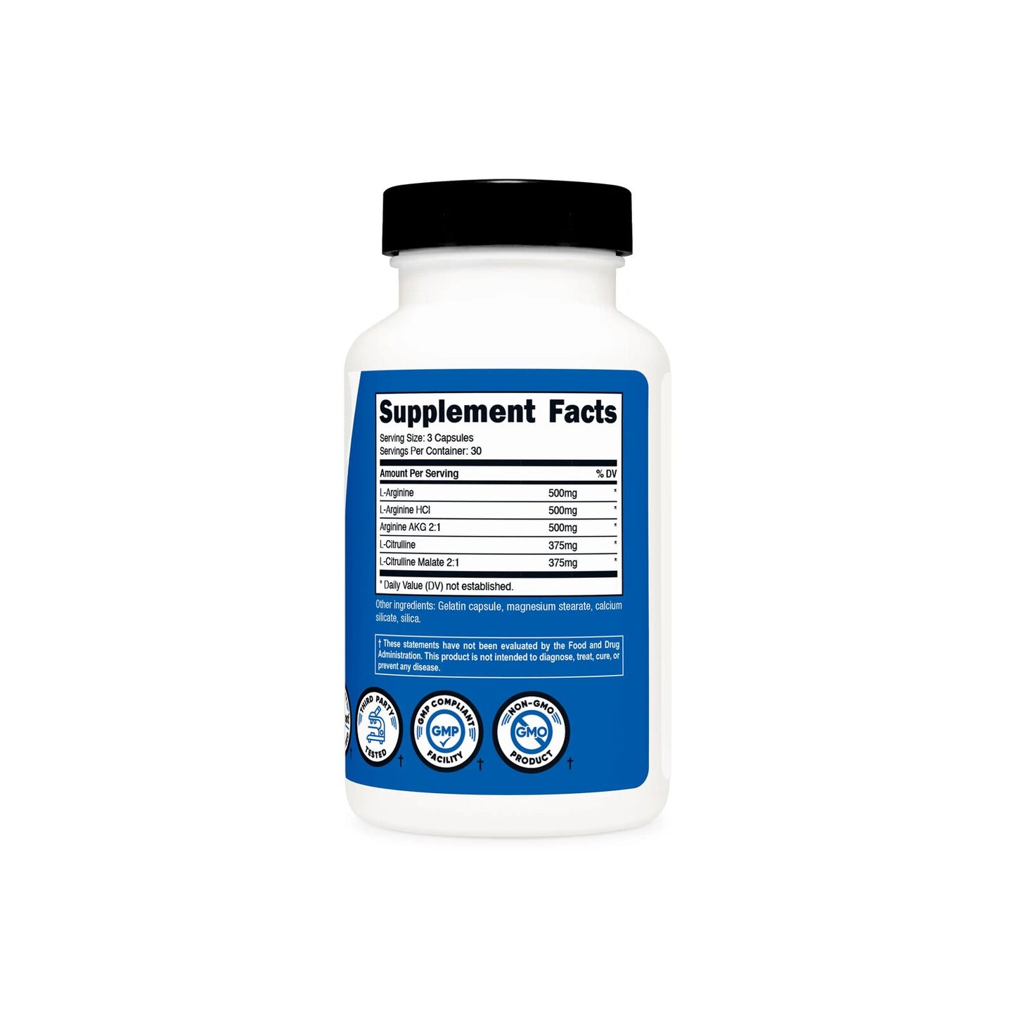 Nitric Oxide Booster Capsules - Ultimate Pump & Energy